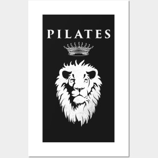 Mens Pilates King T Shirt Posters and Art